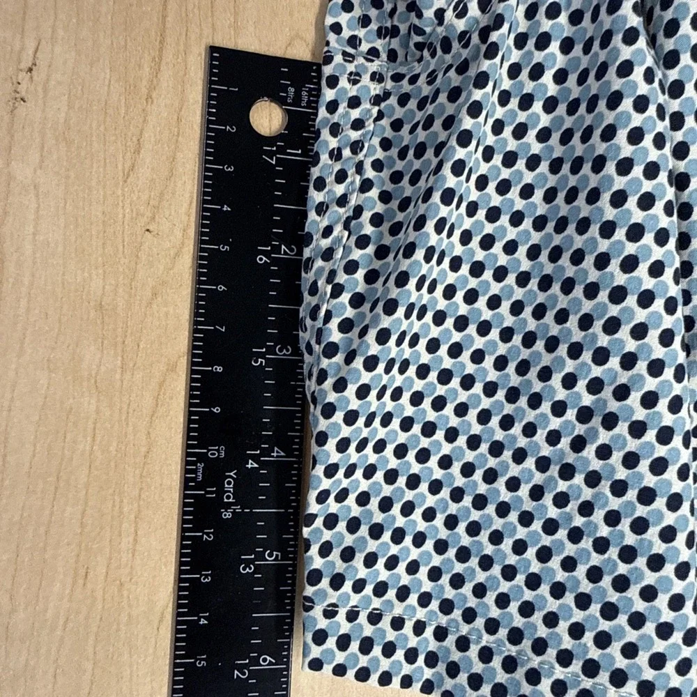 J by J.Crew Flex Swimwear Trunks Drawstring Mesh Lined Geometric Pattern Men's L